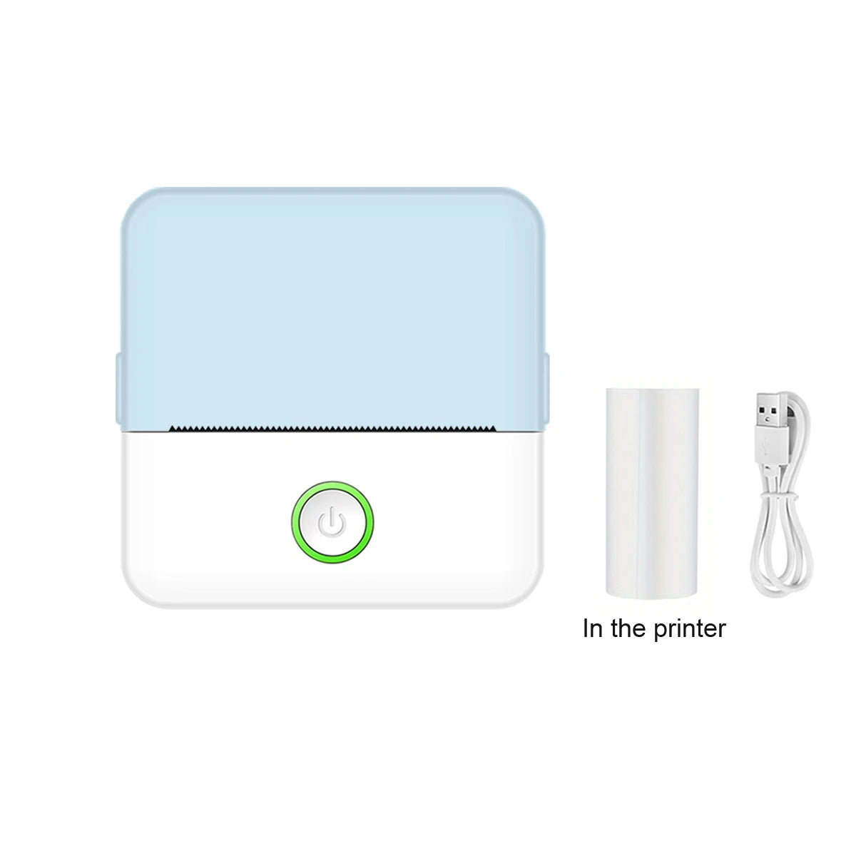 Mini Pocket Thermal Printer β Inkless Bluetooth Sticker Maker for Journaling, Photos & Notes | Portable 203DPI Printer with Free Cut & 57mm Roll Feed - Nova Electronics