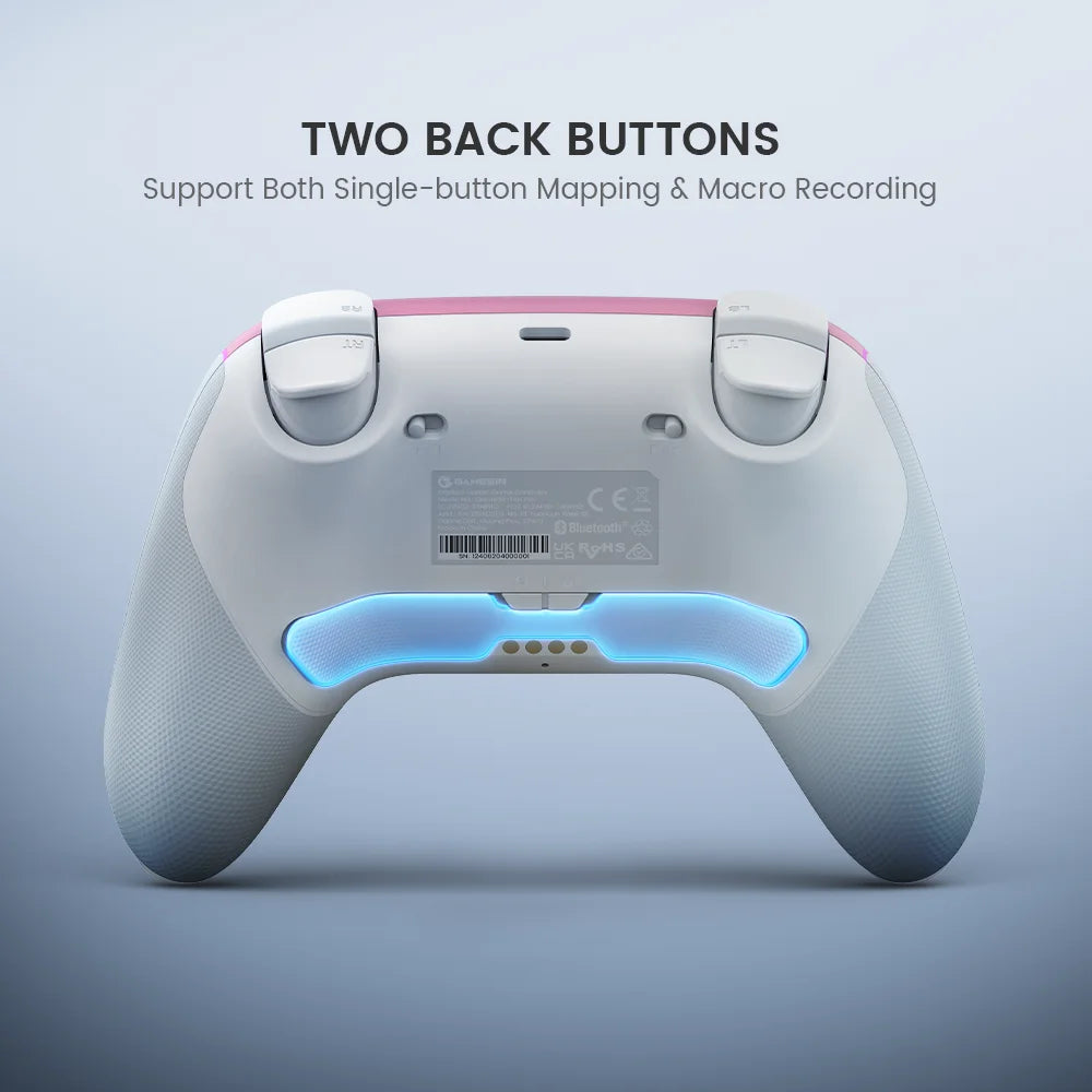 Wireless Switch Controller with Charging Dock | GameSir Super Nova Hall Effect Joysticks, RGB Lights, Anti-Drift, PC/Android/iOS Compatible, Dual Motors & Back Buttons - Nova Electronics
