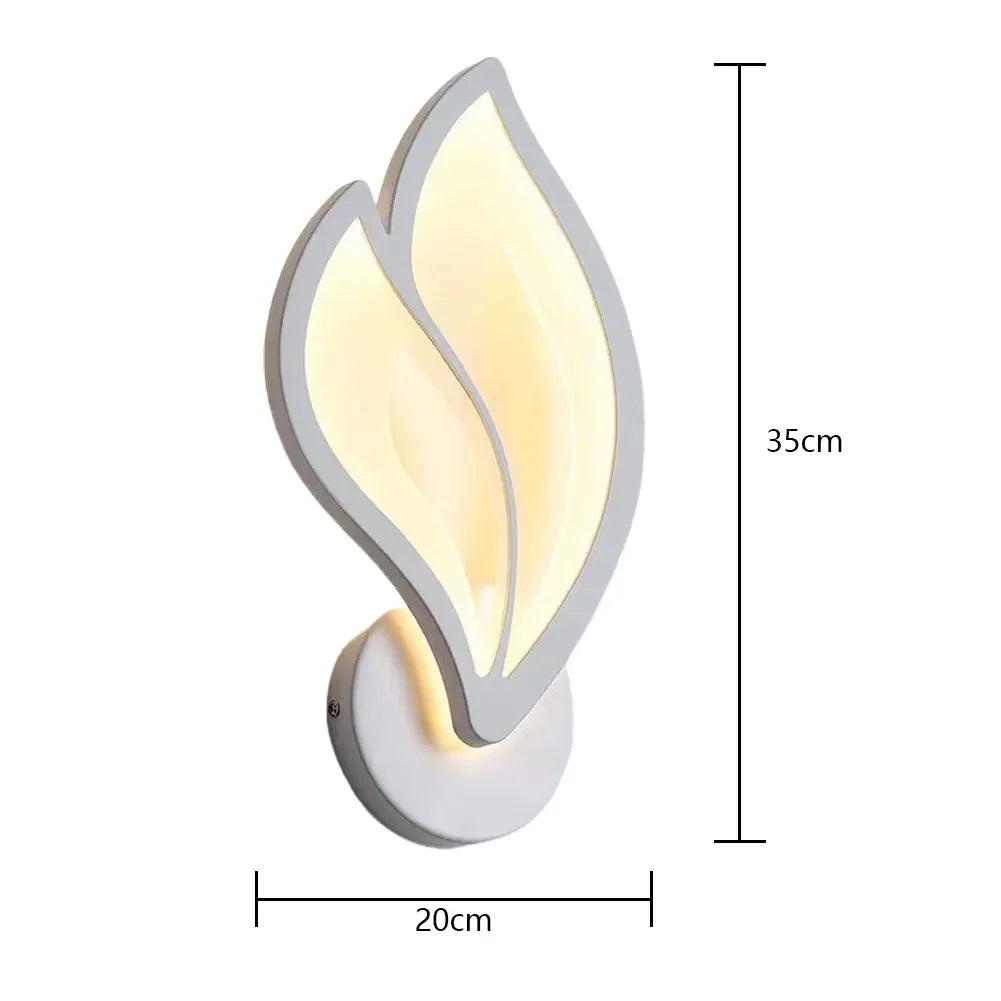Petal Wall Light Fixture Acrylic LED Porch Light Modern Wall Mounted Light for Bedroom Living Room - Nova Electronics
