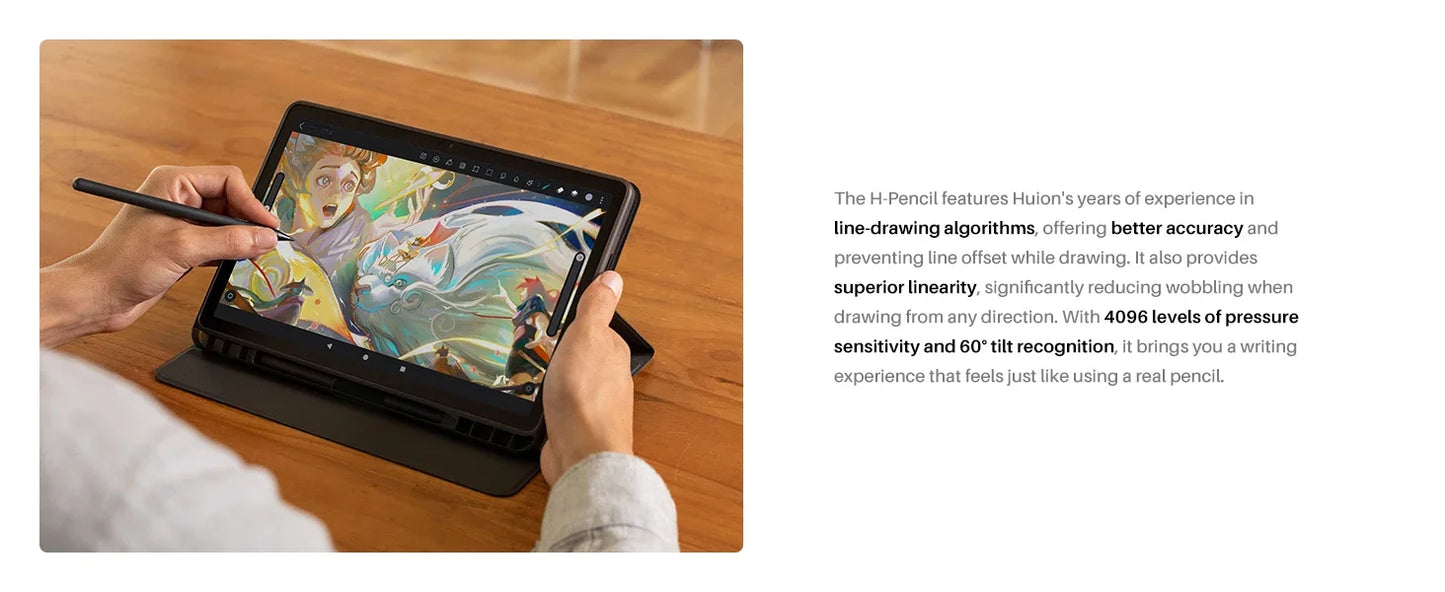 Huion Tablet Kamvas Slate 10/11/13 Android 14 Note Pad Portable Graphics Tablet 10-13 Inch, Bluetooth WIFI Wireless Connection - Nova Electronics