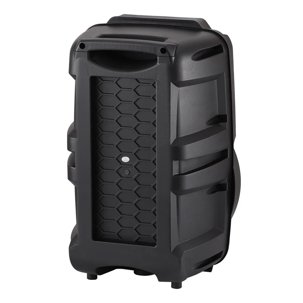 Loud Portable Bluetooth Party Speaker with 12" Subwoofer, RGB Lights & Karaoke Mic β Rechargeable Sound System for Outdoor Events, DJ Sessions, and Home Gatherings - Nova Electronics