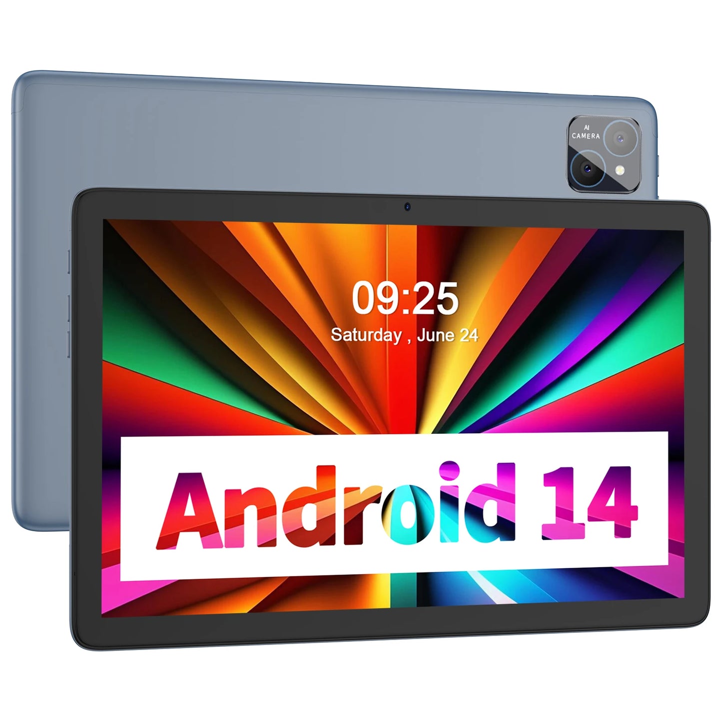 10.1" Android 14 Tablet with Keyboard & Stylus β 8GB RAM, 128GB Storage, Octa-Core, 8000mAh Battery, Dual Cameras, HD IPS Display, WiFi, Google Certified (Includes Case & Mouse) - Nova Electronics