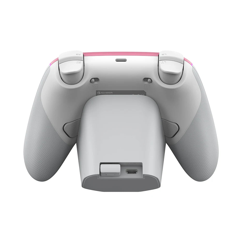 Wireless Switch Controller with Charging Dock | GameSir Super Nova Hall Effect Joysticks, RGB Lights, Anti-Drift, PC/Android/iOS Compatible, Dual Motors & Back Buttons - Nova Electronics