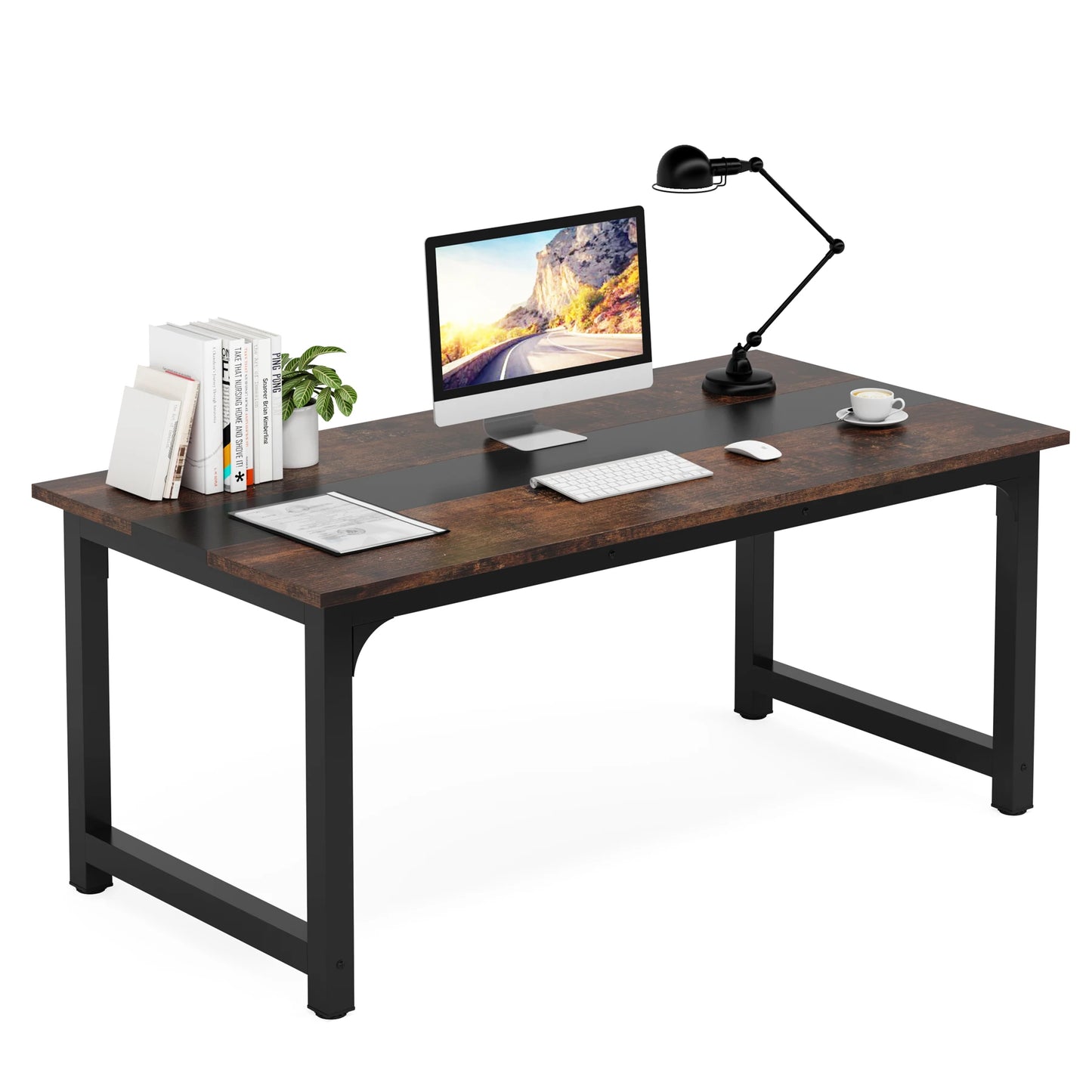 Tribesigns Large Office Desk Computer Table Study Writing Desk Workstation for Home Office Modern Computer Desk - Nova Electronics