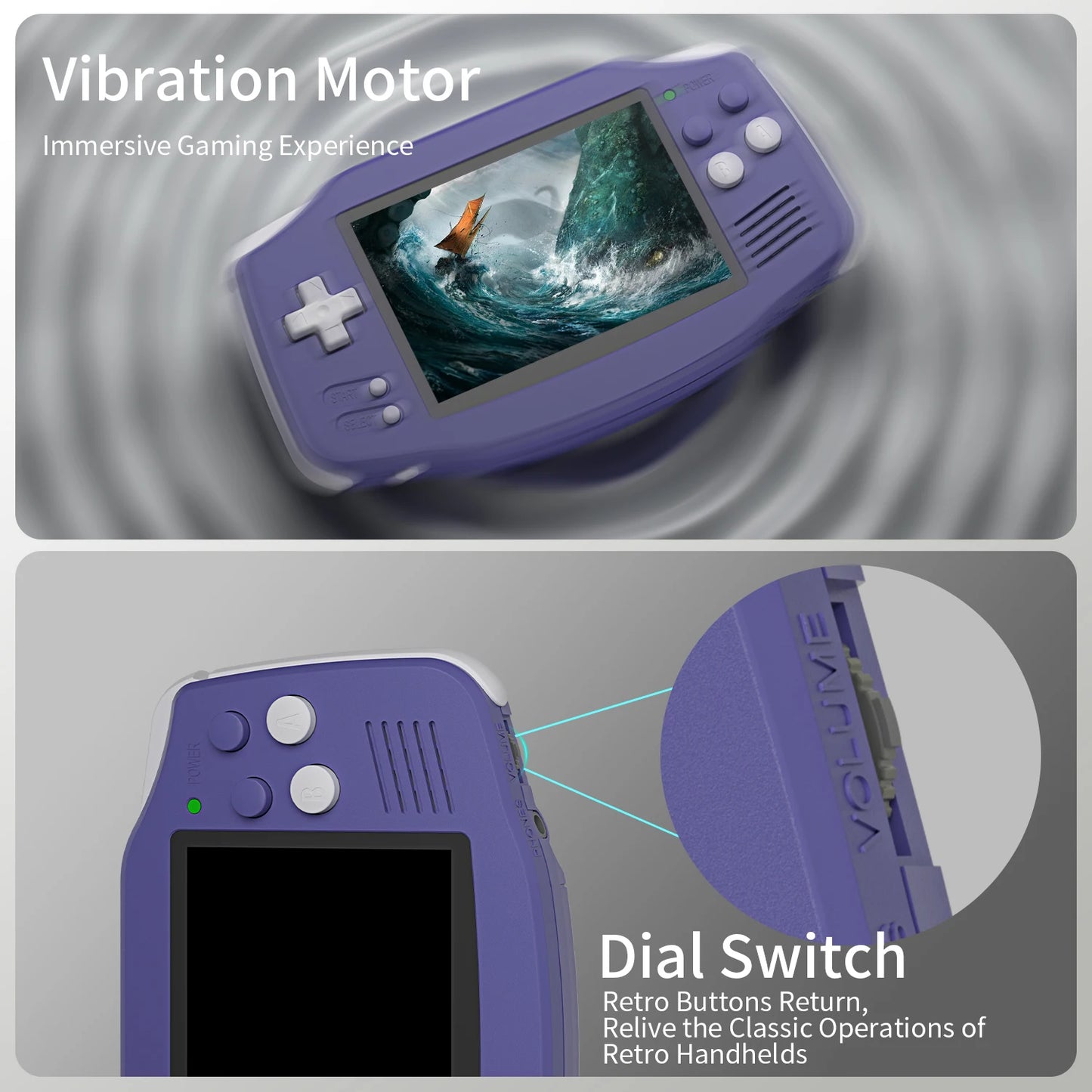 RG34XX Retro Handheld Game Console 3.4" IPS 720x480 Linux 3500mAh Bluetooth WiFi - Nova Electronics