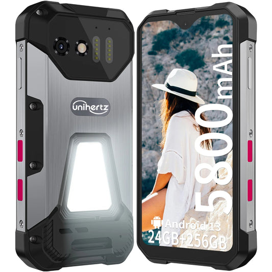 Unihertz 8849 Tank Mini Rugged Smartphone 4.3 Inch Display Android 13 5800mAh 24GB 256GB Helio G99 Octa Core 100MP Cameras IP68 - Nova Electronics