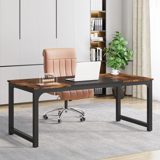 Tribesigns Large Office Desk Computer Table Study Writing Desk Workstation for Home Office Modern Computer Desk - Nova Electronics