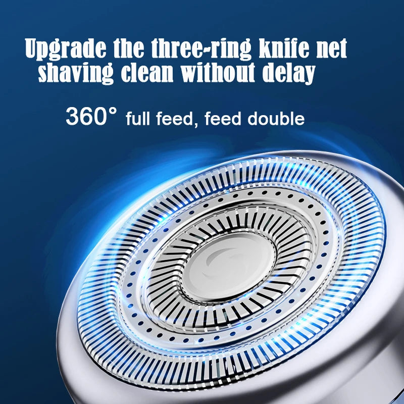 Mini Electric Shaver USB-C Rechargeable Shaver Waterproof Portable Shaver Powerful Travel Home Use Cordless Shaver - Nova Electronics