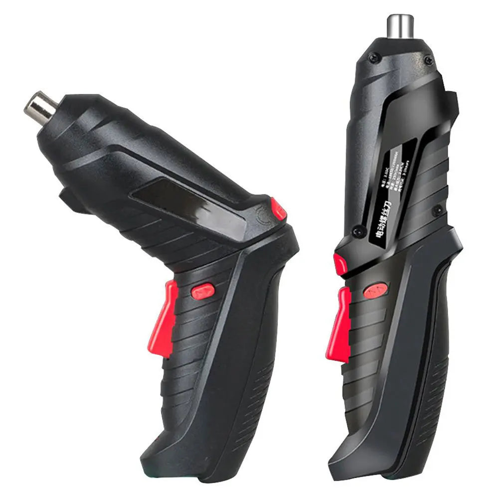 2/47pcs 3.6V Screwdriver Kit Rechargeable Lithium Battery Cordless Electric Screwdriver Drill Kit Folding Home Power Tools - Nova Electronics
