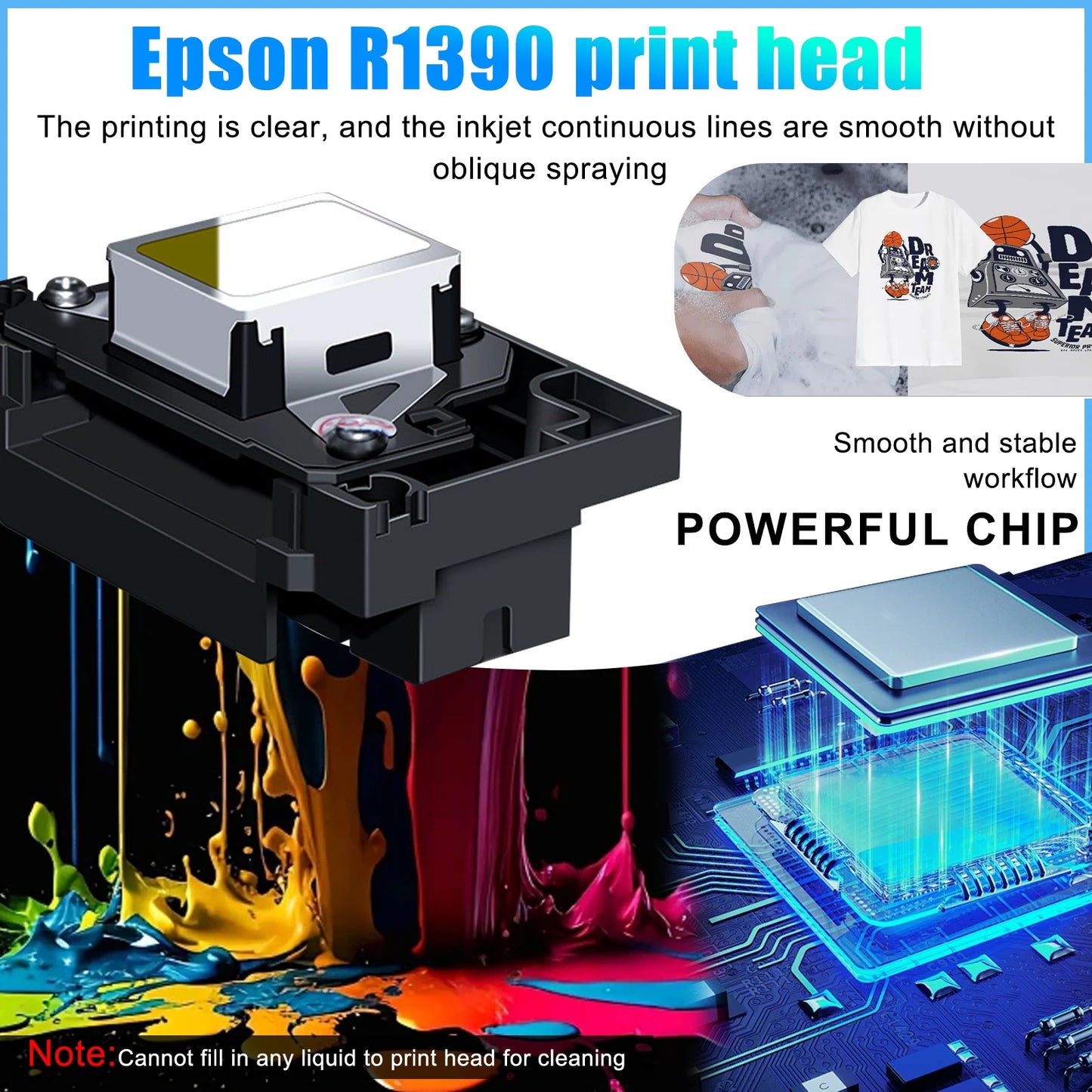 ACHI A3 DTF Printer R1390 A3 T-shirts Printier ROLL DTF Transfer Film Printer With DTF Oven For Fabric T-shirt Clothes EU STOCK - Nova Electronics