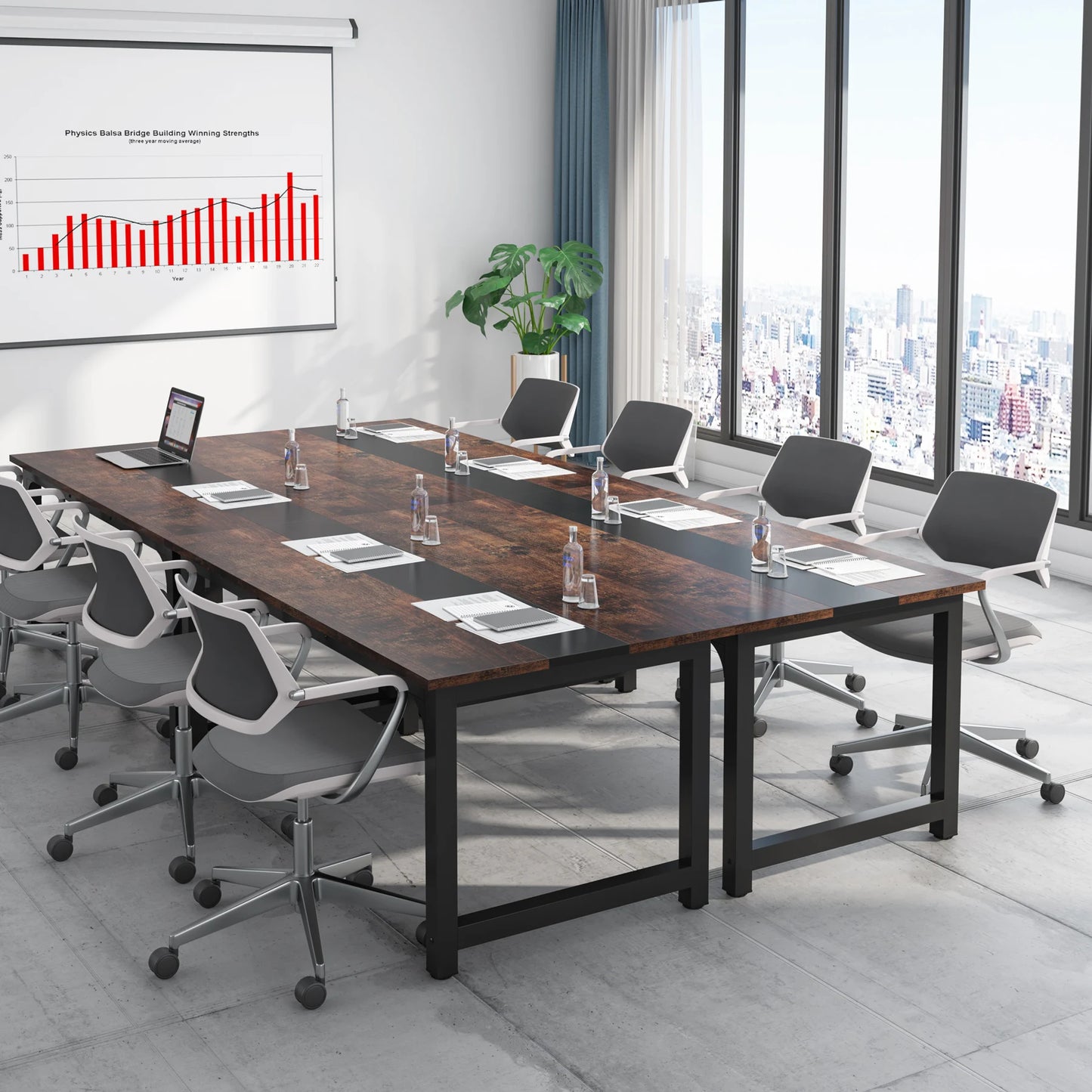Tribesigns Large Office Desk Computer Table Study Writing Desk Workstation for Home Office Modern Computer Desk - Nova Electronics