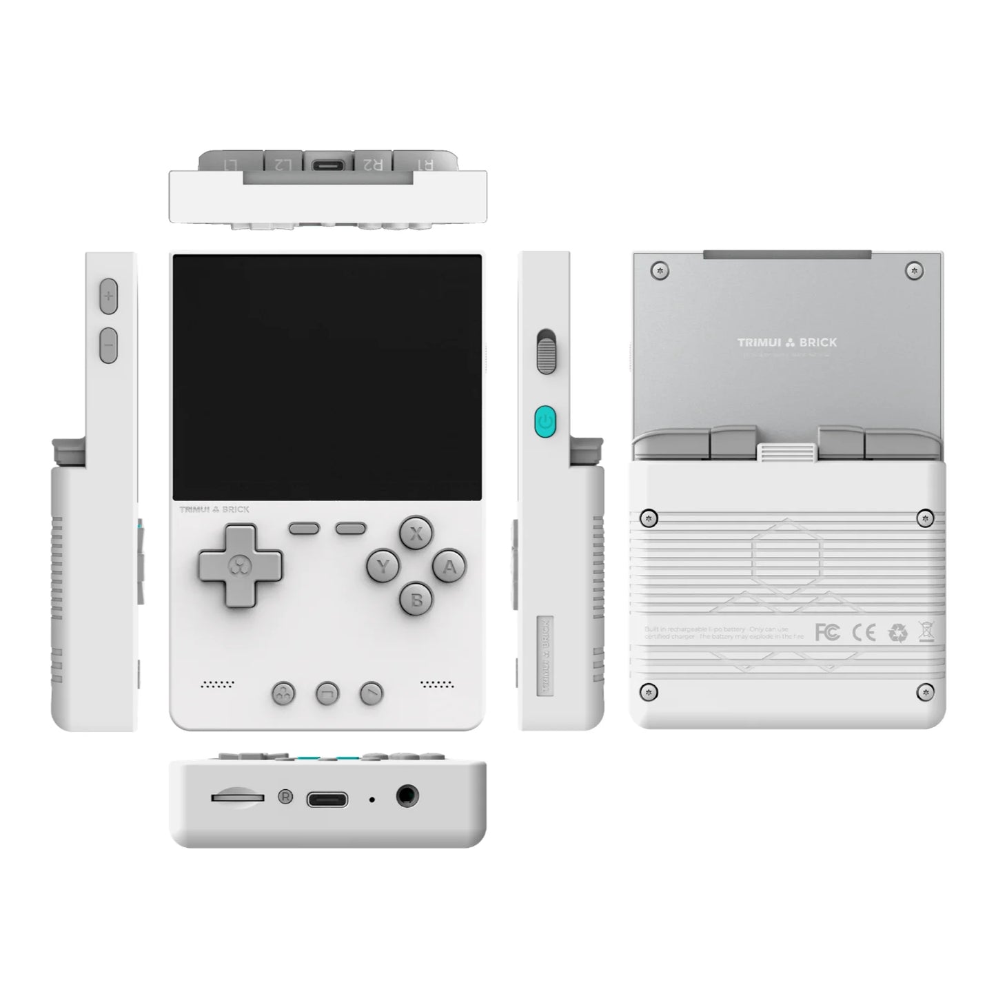 Trimui Brick Retro Handheld Gaming Console - 3.2-Inch HD IPS Screen, Allwinner A133P Chip, Supports Up to 1TB Expansion - Nova Electronics