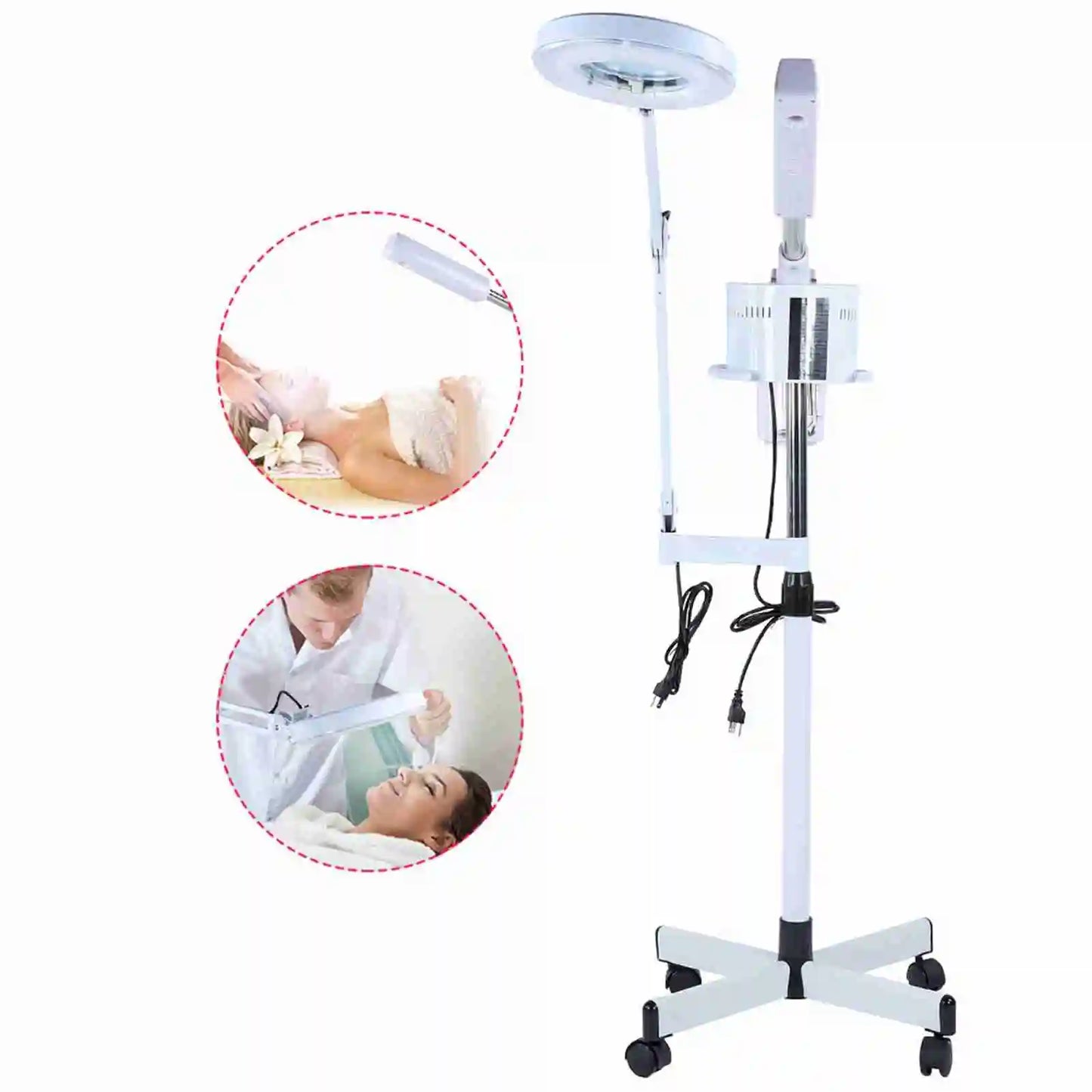 3-in-1 Professional UV Facial Steamer with Cold Mist, Hydration & Skin Rejuvenation for All Skin Types - Nova Electronics