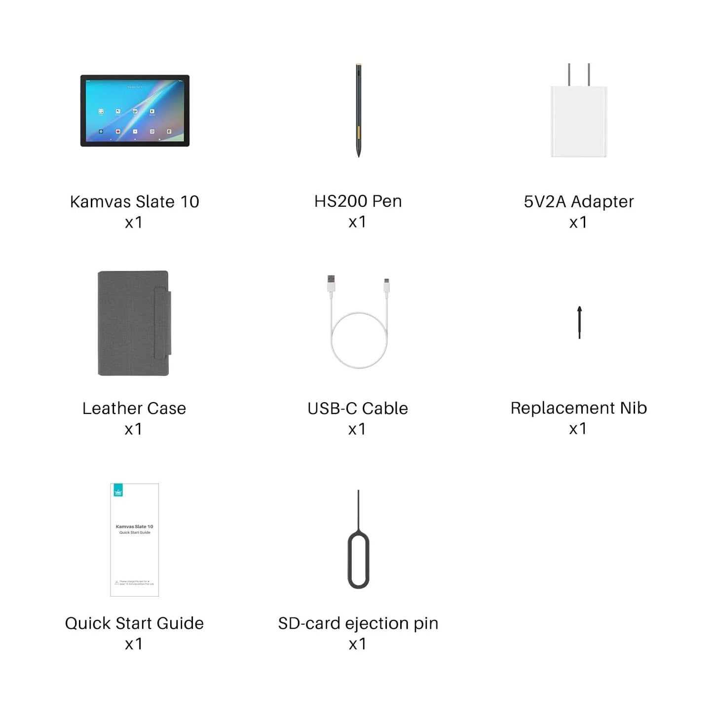 Huion Tablet Kamvas Slate 10/11/13 Android 14 Note Pad Portable Graphics Tablet 10-13 Inch, Bluetooth WIFI Wireless Connection - Nova Electronics