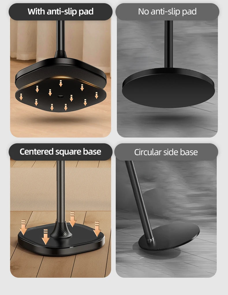 TELESIN Magnetic Mobile Phone Floor Stand Cantilever Live Broadcast Tablet Bracket Lifting Bracket Universal Mobile Phone Holder
