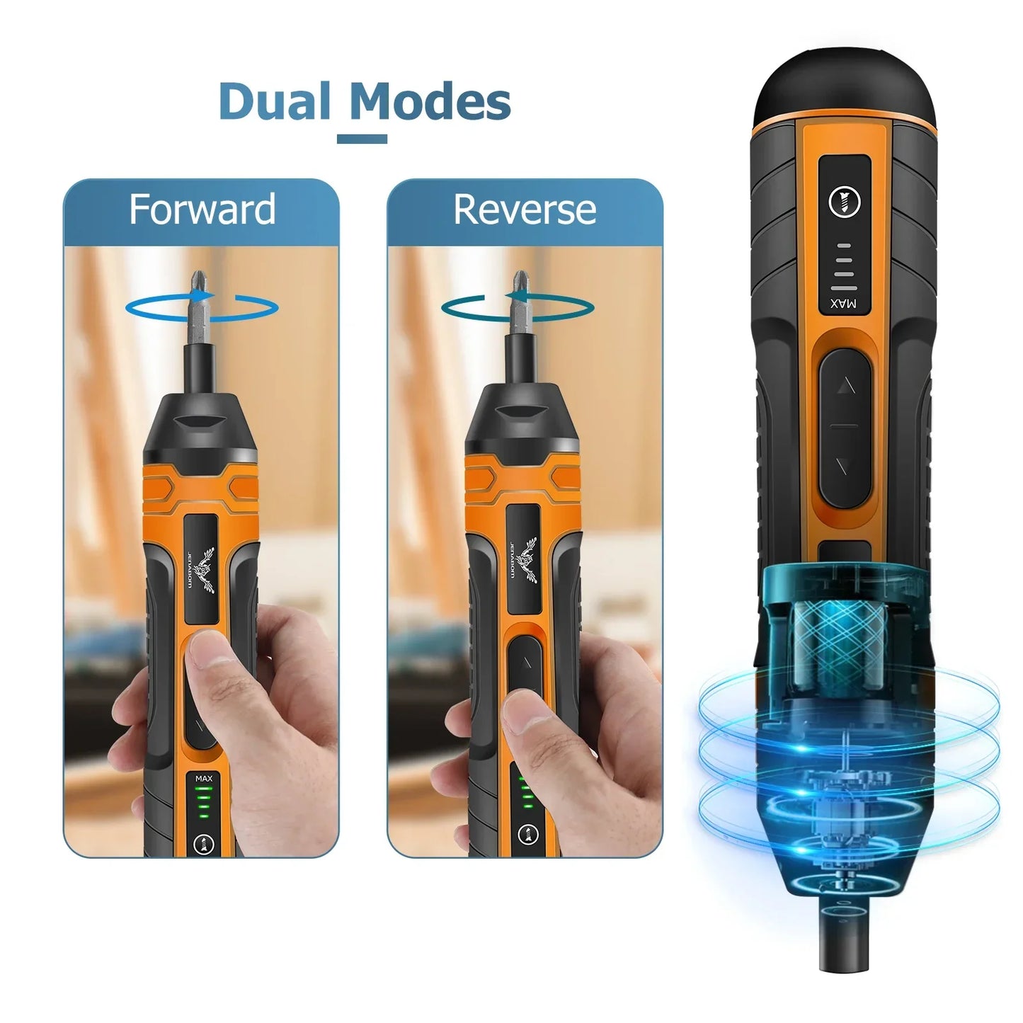JENABOM 3.6V cordless electric screwdriver set mini multifunctional precision wireless charging screwdriver charging drill tools - Nova Electronics