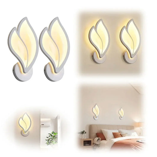 Petal Wall Light Fixture Acrylic LED Porch Light Modern Wall Mounted Light for Bedroom Living Room - Nova Electronics