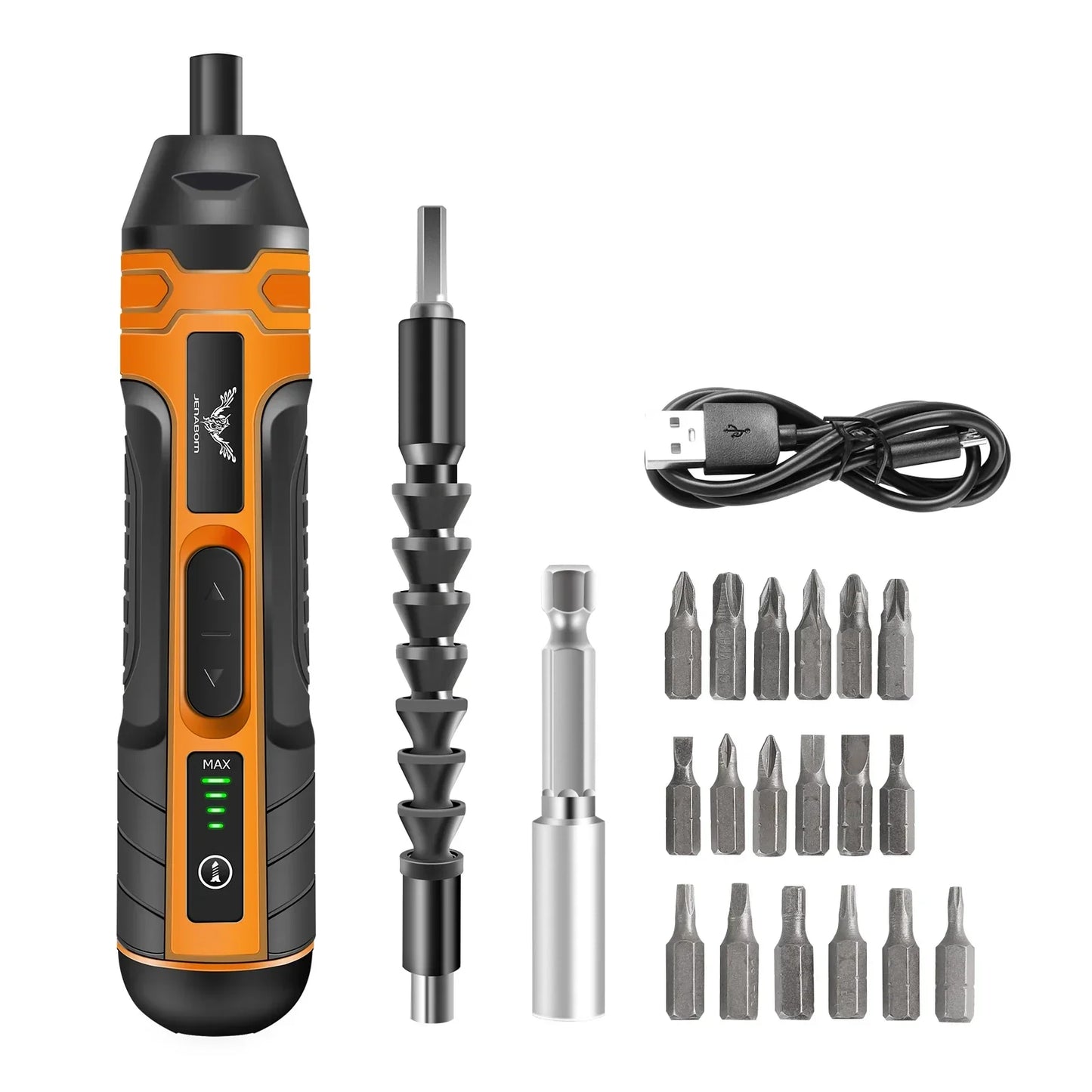 JENABOM 3.6V cordless electric screwdriver set mini multifunctional precision wireless charging screwdriver charging drill tools - Nova Electronics