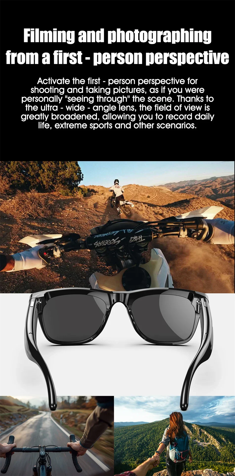 Xiaomi 4K HD AI Smart Glasses Chat GPT 100MP Camera Bluetooth Call 260Mah Battery Voice Assistant Control Smart Glasses 2025