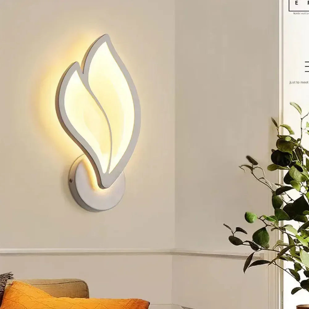 Petal Wall Light Fixture Acrylic LED Porch Light Modern Wall Mounted Light for Bedroom Living Room - Nova Electronics