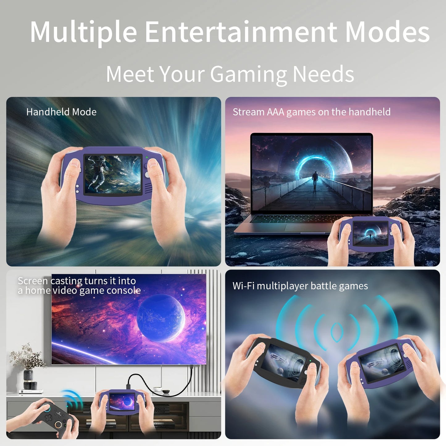 RG34XX Retro Handheld Game Console 3.4" IPS 720x480 Linux 3500mAh Bluetooth WiFi - Nova Electronics