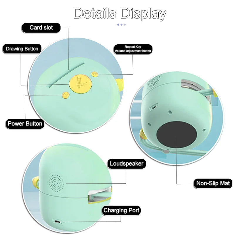 Music interaction Pictures drawing robot games for kids Technology Baby Automatic Painting Learning Machine Intelligence Toy