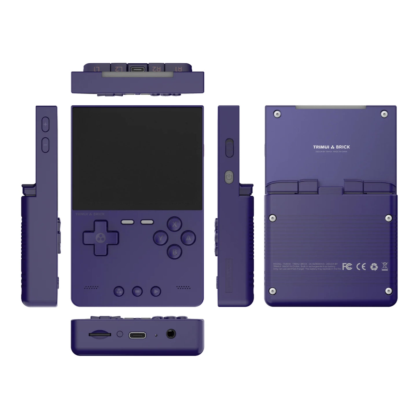 Trimui Brick Retro Handheld Gaming Console - 3.2-Inch HD IPS Screen, Allwinner A133P Chip, Supports Up to 1TB Expansion - Nova Electronics