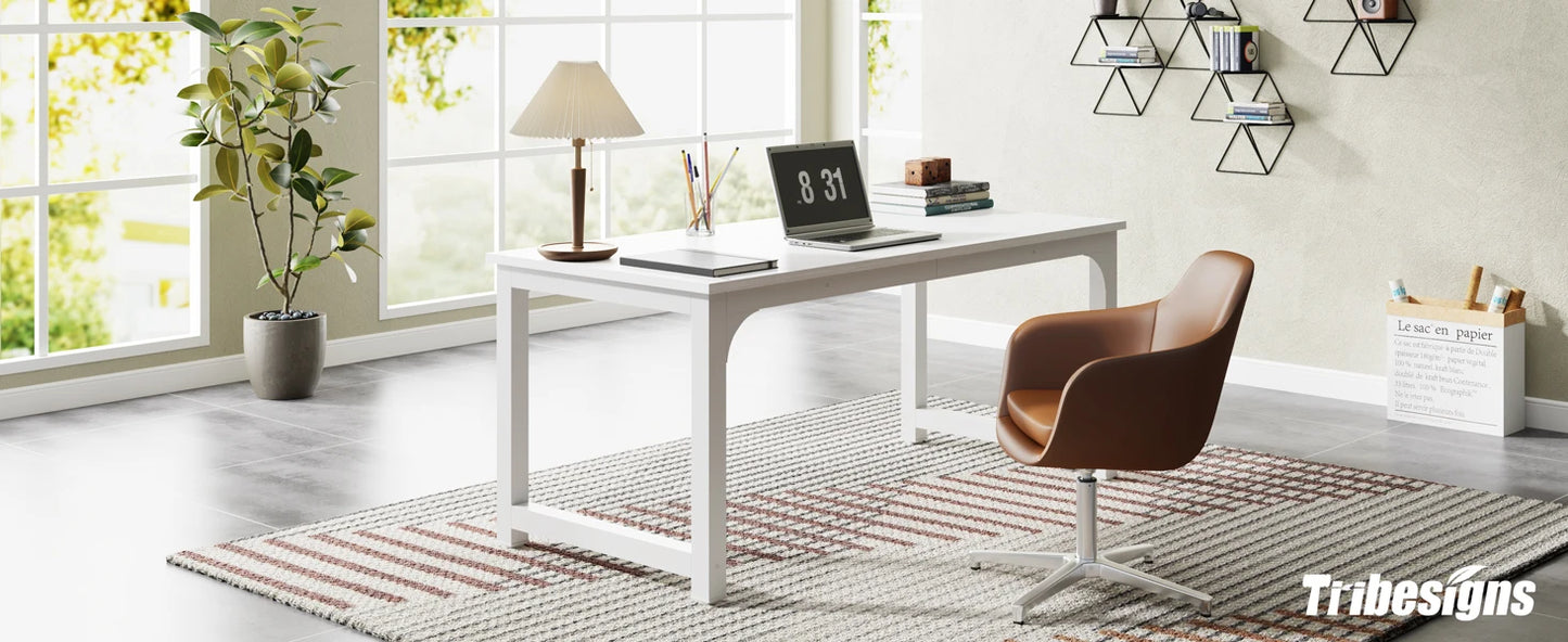 Tribesigns Large Office Desk Computer Table Study Writing Desk Workstation for Home Office Modern Computer Desk - Nova Electronics