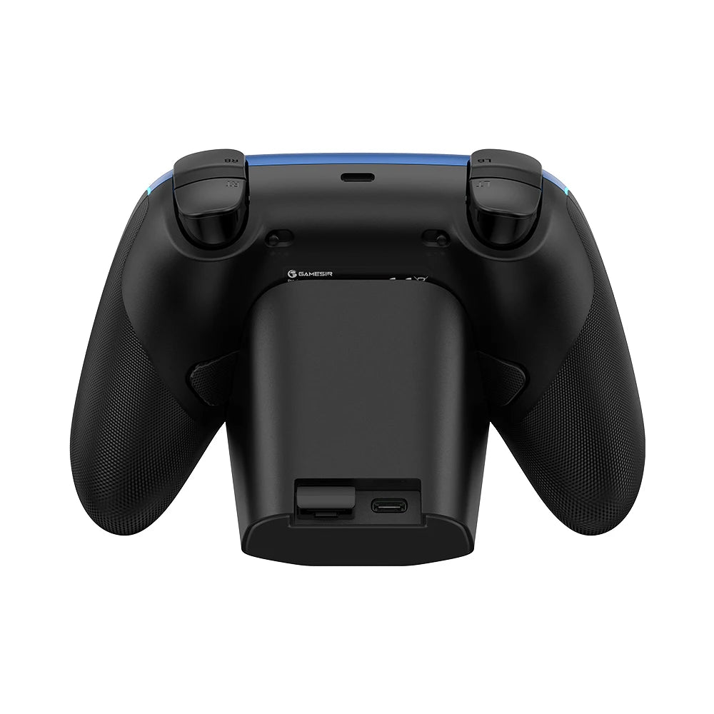 Wireless Switch Controller with Charging Dock | GameSir Super Nova Hall Effect Joysticks, RGB Lights, Anti-Drift, PC/Android/iOS Compatible, Dual Motors & Back Buttons - Nova Electronics