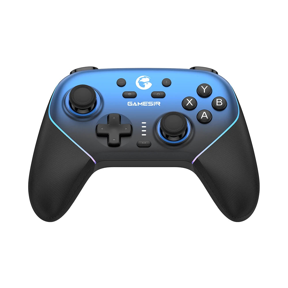 Wireless Switch Controller with Charging Dock | GameSir Super Nova Hall Effect Joysticks, RGB Lights, Anti-Drift, PC/Android/iOS Compatible, Dual Motors & Back Buttons - Nova Electronics