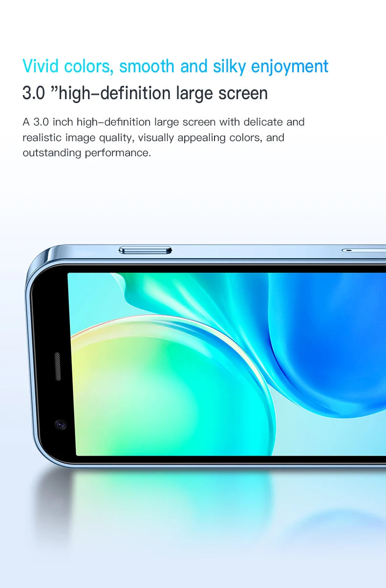 SERVO 15SE Mini Smartphone 3G WCDMA Android System WiFi Hotspot Play Store 3.0" Display Small Palm Smart Phones Dual SIM Standby