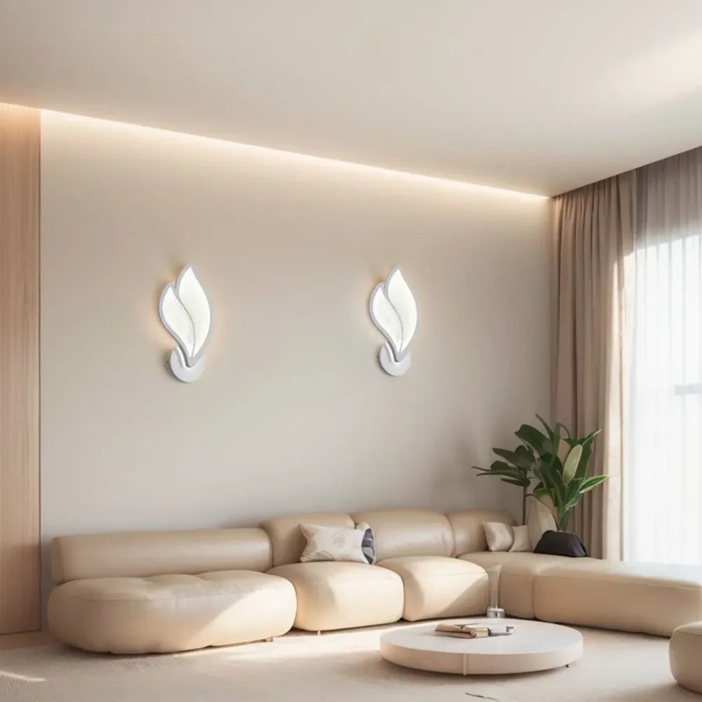 Petal Wall Light Fixture Acrylic LED Porch Light Modern Wall Mounted Light for Bedroom Living Room - Nova Electronics