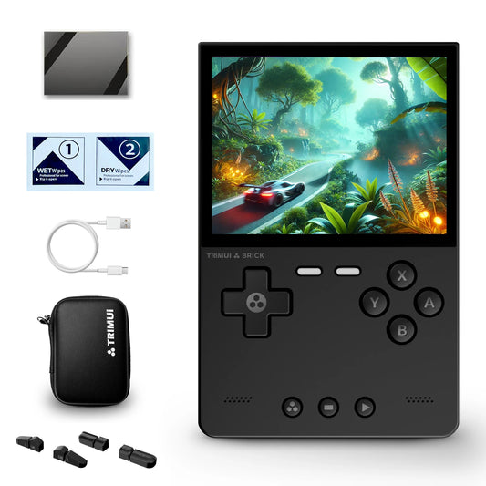 Trimui Brick Retro Handheld Gaming Console - 3.2-Inch HD IPS Screen, Allwinner A133P Chip, Supports Up to 1TB Expansion - Nova Electronics