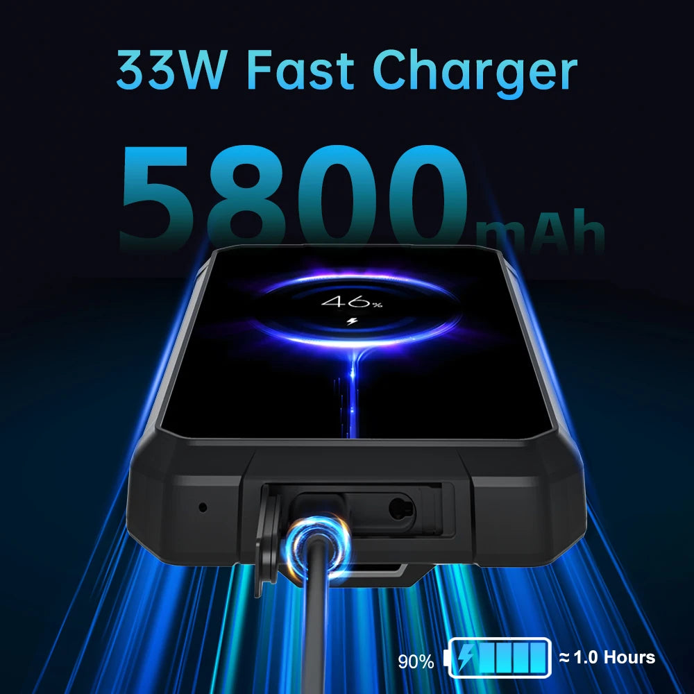 Unihertz 8849 Tank Mini Rugged Smartphone 4.3 Inch Display Android 13 5800mAh 24GB 256GB Helio G99 Octa Core 100MP Cameras IP68 - Nova Electronics
