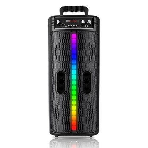 Portable 6000W Bluetooth Speaker Sub Woofer Heavy Bass Sound System Party & Mic - Nova Electronics