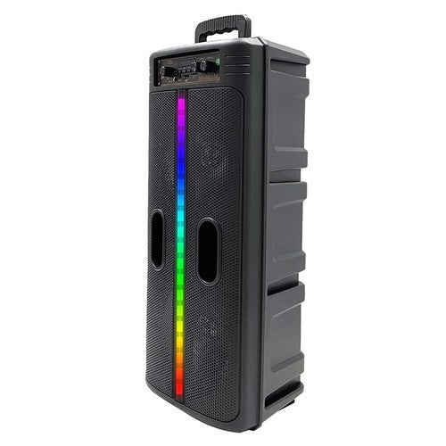 Portable 6000W Bluetooth Speaker Sub Woofer Heavy Bass Sound System Party & Mic - Nova Electronics