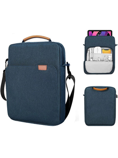 Tablet Shoulder Sleeve Bag For iPad air pro 12.9in iPad Air 10.9in Galaxy Tab A 10 Laptop Pouch Handbag Birefcase - Nova Electronics