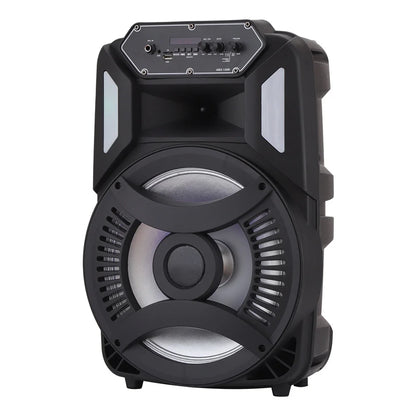 Loud Portable Bluetooth Party Speaker with 12" Subwoofer, RGB Lights & Karaoke Mic – Rechargeable Sound System for Outdoor Events, DJ Sessions, and Home Gatherings - Nova Electronics