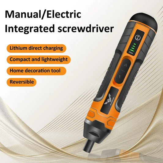 JENABOM 3.6V cordless electric screwdriver set mini multifunctional precision wireless charging screwdriver charging drill tools - Nova Electronics