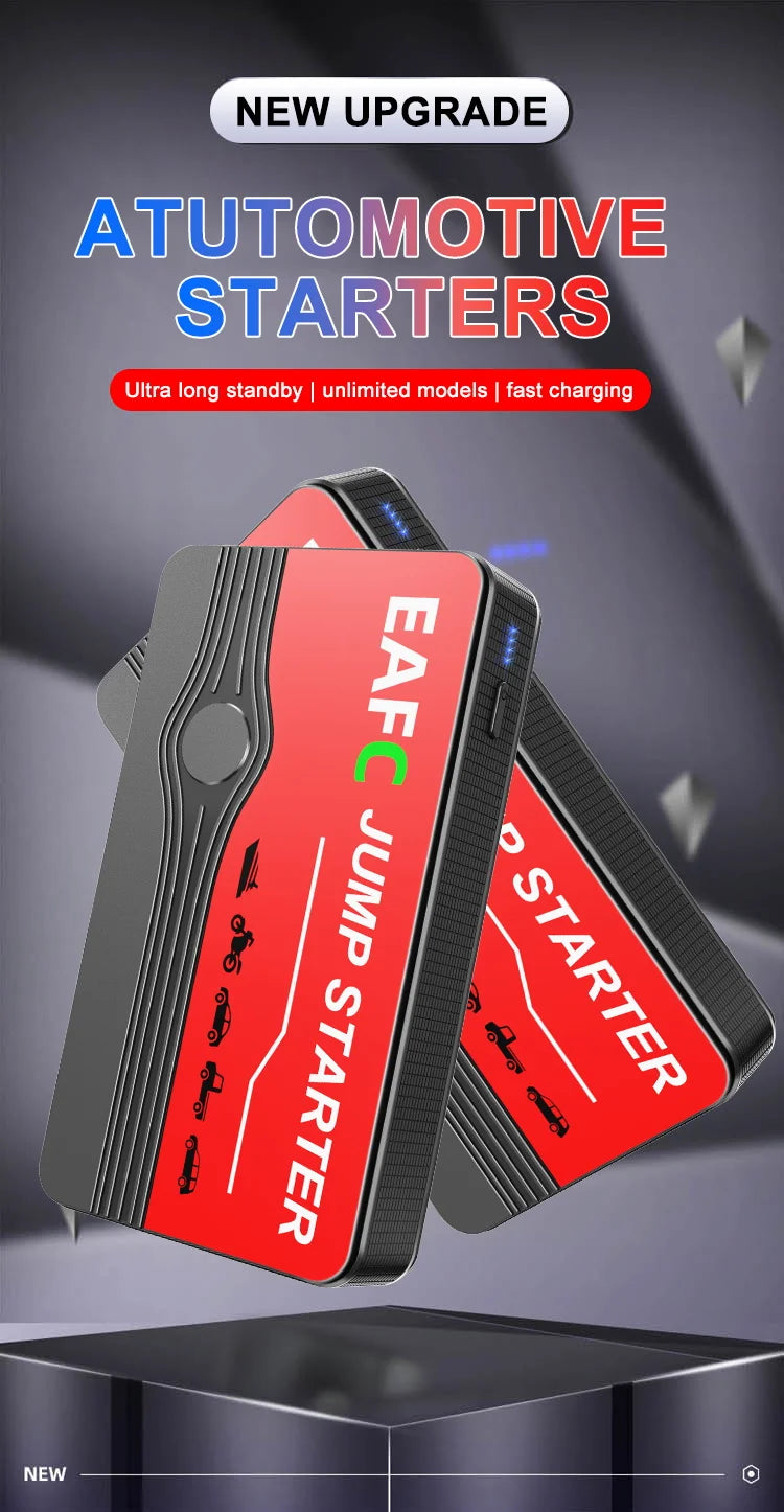 Car Jump Starter 2000A Power Bank Portable Car Battery Charger for 12V Auto Starting Device Petrol Diesel Emergency Booster