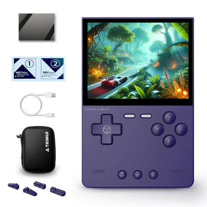 Trimui Brick Retro Handheld Gaming Console - 3.2-Inch HD IPS Screen, Allwinner A133P Chip, Supports Up to 1TB Expansion - Nova Electronics