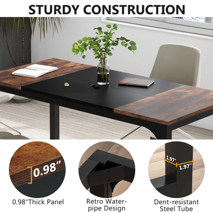 Tribesigns Large Office Desk Computer Table Study Writing Desk Workstation for Home Office Modern Computer Desk - Nova Electronics