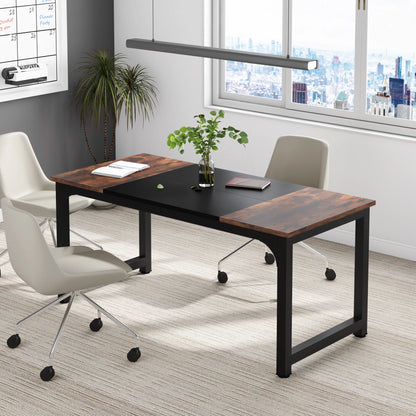 Tribesigns Large Office Desk Computer Table Study Writing Desk Workstation for Home Office Modern Computer Desk - Nova Electronics