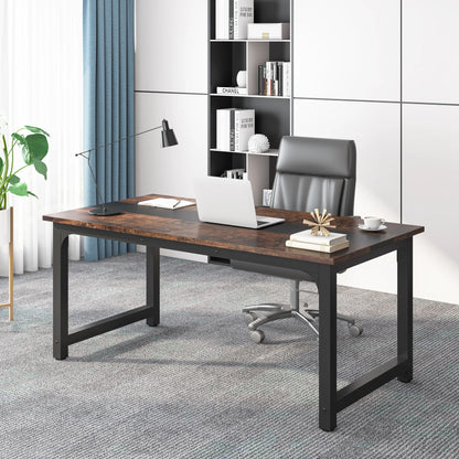 Tribesigns Large Office Desk Computer Table Study Writing Desk Workstation for Home Office Modern Computer Desk - Nova Electronics