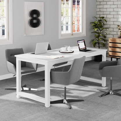 Tribesigns Large Office Desk Computer Table Study Writing Desk Workstation for Home Office Modern Computer Desk - Nova Electronics