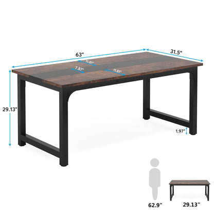 Tribesigns Large Office Desk Computer Table Study Writing Desk Workstation for Home Office Modern Computer Desk - Nova Electronics