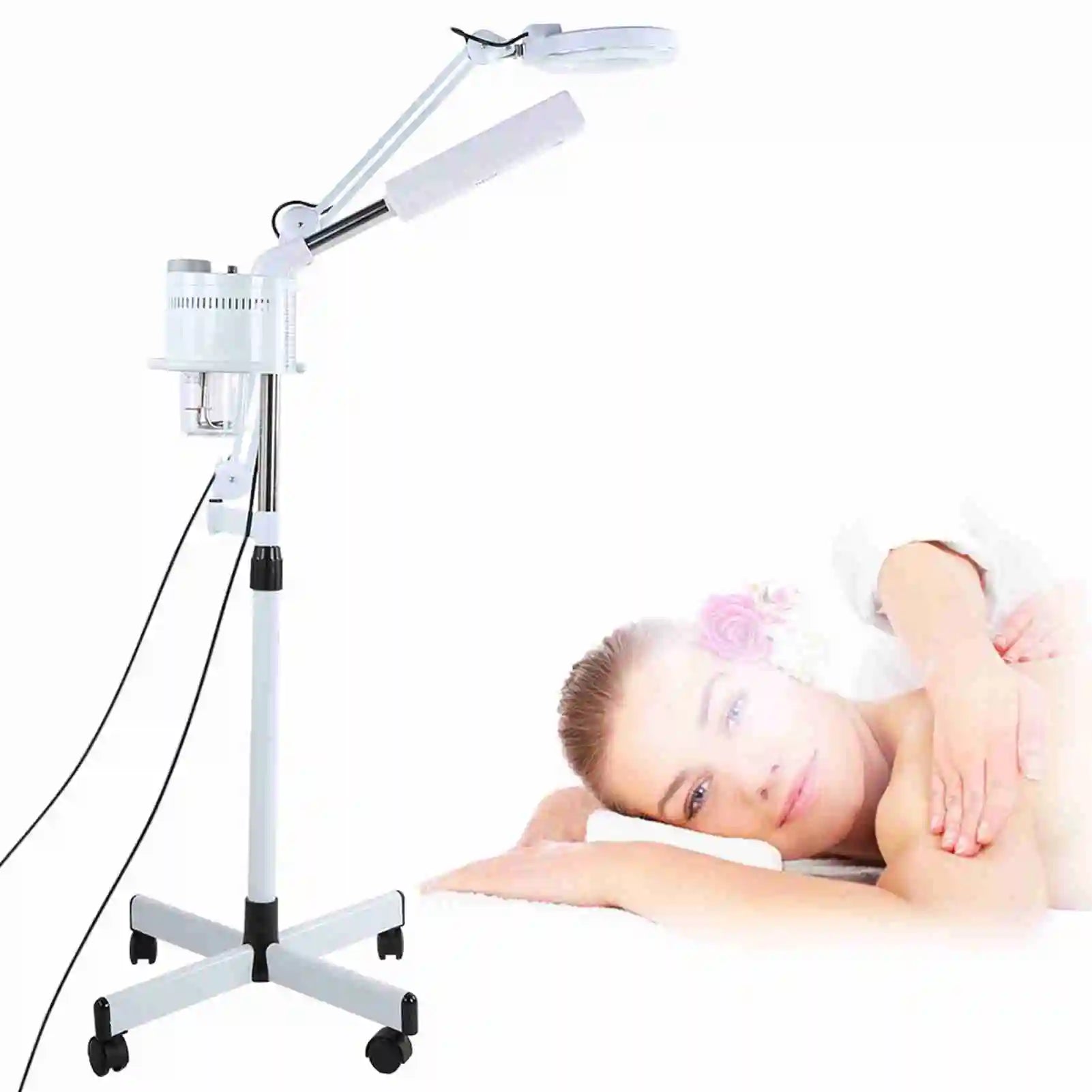 3-in-1 Professional UV Facial Steamer with Cold Mist, Hydration & Skin Rejuvenation for All Skin Types - Nova Electronics