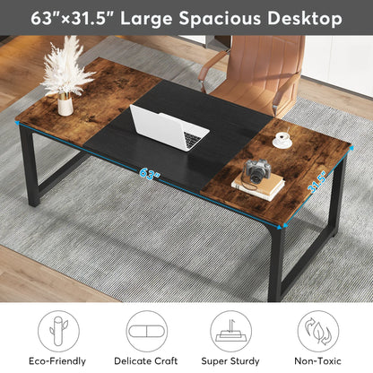 Tribesigns Large Office Desk Computer Table Study Writing Desk Workstation for Home Office Modern Computer Desk - Nova Electronics