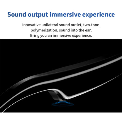 SENBONO E13 Smart Glasses with Blue Light Filter Lenses, Built-in Mic & Speakers, Touch Controls, Voice Assistant for Calls & Music, Android/iOS Compatible