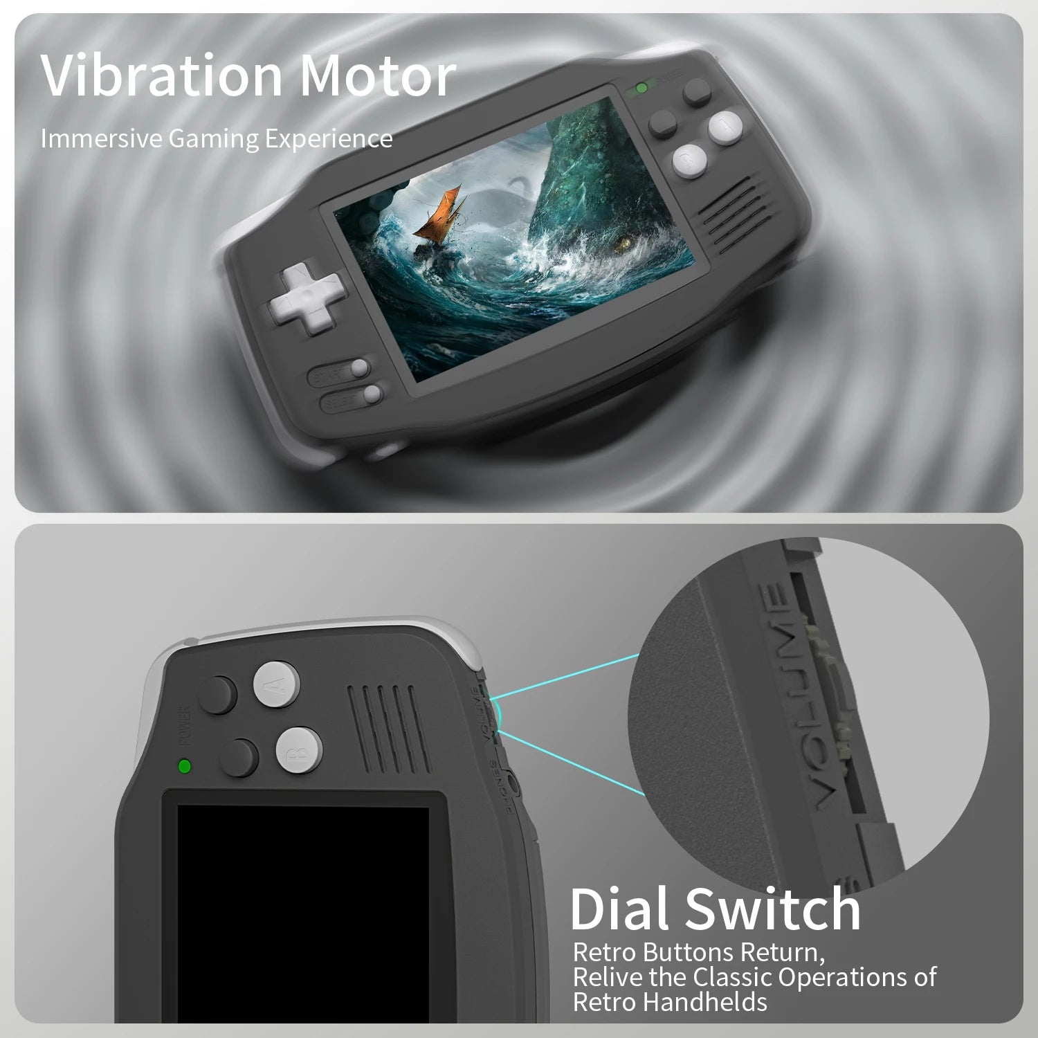 RG34XX Retro Handheld Game Console 3.4" IPS 720x480 Linux 3500mAh Bluetooth WiFi - Nova Electronics